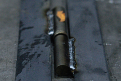 Soudures sur deux fer plats